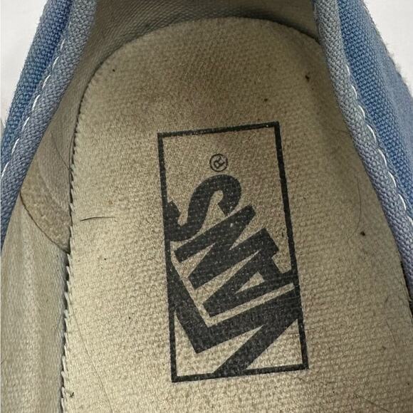 VANS UNISEX OLD SKOOL STYLE Blue CANVAS Lace -Up Men-8 Women-9.5 M EUC - Picture 7 of 10